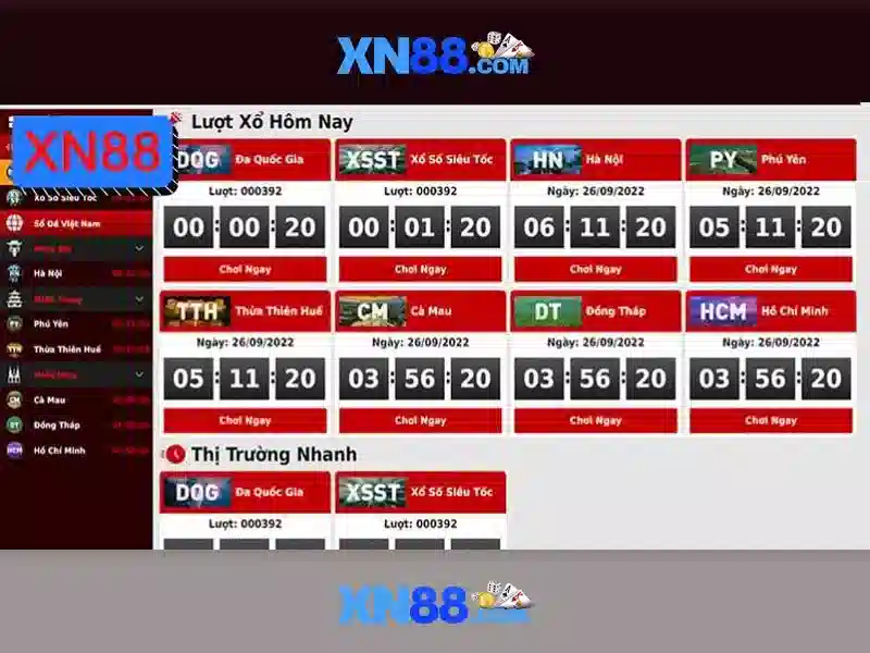 Các trò chơi slot tại XN88 Com